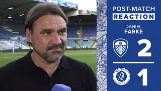 “A good three points” | Daniel Farke reaction | Leeds United 2-1 Bristol City