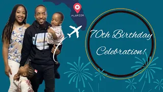We Flew to Florida to Surprise His Dad! (70th Birthday Celebration)