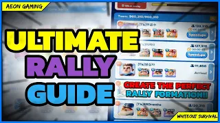 ⭐The Perfect Team Exists! Here's How to Setup The Best Rally Team in Whiteout Survival |Rally Guide|
