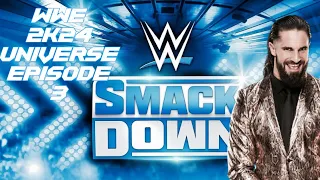 WWE 2K24 Universe Part 3 Smackdown!