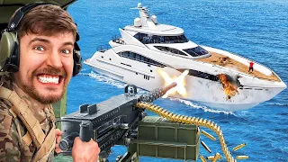 Защитишь Яхту, Оставишь Себе! MrBeast на Русском!