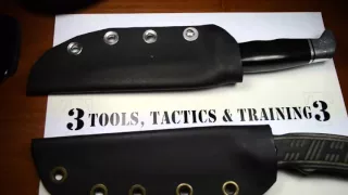 Sheaths Pt 1 - Custom Kydex, Leather, Nylon, Sheath Theory and more...