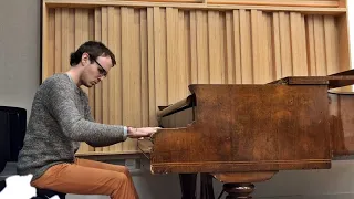 Bach: WTK II e-minor, BWV. 879 on an 1875 Bösendorfer played by Bertalan Robotka