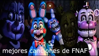 Top 5: las mejores canciones de FNAF (en mi opinión)