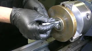 Internal threading a chuck backplate