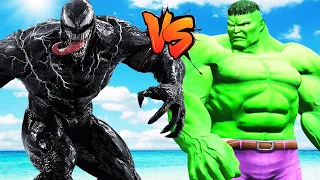 Venom 2 VS Hulk Part 1 Epic Battle | Venom let there be carnage | Redux Mango | GTA V