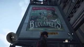 Assassins creed syndicate gameplay ac black flag Easter egg (HD)
