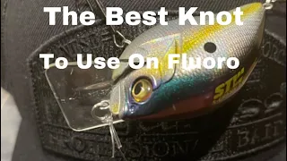 This Is The Best Knot You Can Tie With Fluorocarbon Fishing Line (demo)