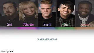 Pentatonix - The First Noel (Color Coded Lyrics)