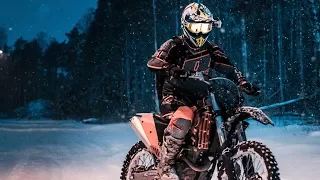 Going ENDURO in SNOW?! ft. Aleksi Rinne + BLDH