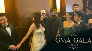 BEA ALONZO AT JENNYLYN MERCADO FIRST TIME NAGKITA! CHIKAHAN SA RED CARPET NG GMA GALA 2023!