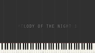 Melody of The Night 1 (夜的钢琴曲一) - Shi Jin (石进) || Synthesia Piano Tutorial