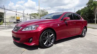 SOLD 2012 Lexus IS 250 F Sport Meticulous Motors Inc Florida For Sale