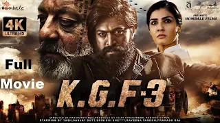 KGF Chapter 3 Full Movie in hindi Yash| Sanjay Dutt| Raveena T| Srinidhi | Prashanth Neel#kgf #kgf3
