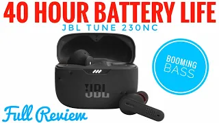 40 Hour Battery!! JBL by Harman Tune 230NC TWS (Booming Bass )Full Review 💯😁