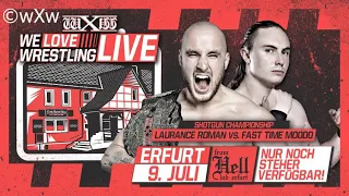 Laurance Roman (c) vs Fast Time Moodo / wXw Shotgun Title Match / WLW Live in Erfurt 2023 / WWE 2K23