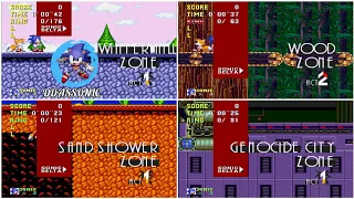 Sonic 2 - Deleted Zones Recreated (2024) • Sonic Hack