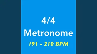 205 BPM Metronome | 4/4