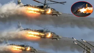 Horrifying Moment! 8 Russian KA-52 Helicopters Destroyed by US F-16