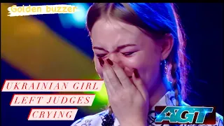 Ukrainian warrior Wins heart of judges in AGT (GOLDEN BUZZER)