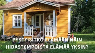 Pystyisitkö elämään näin hidastempoista elämää yksin?