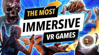 The BEST VR Games 2022 for Immersion (PCVR, PSVR, Quest 2)