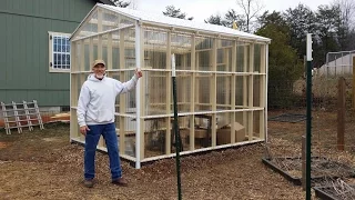 Awesome DIY Greenhouse ! Take a tour with me & see the ventilation in action!