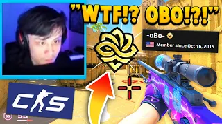 "WAIT.. oBo!? IS THAT REALLY HIM?!" 😳 - Legacy Stewie2K w/ Old C9 VS oBo In CS2! | Lvl 10 FACEIT POV