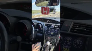 Honda Civic FK2 Typer İzmir-Bursa Otobanı Top Speed 299 + km/h