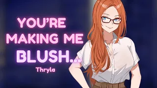 Flirty Nerd Wants You to be Hers 😳💘 (ASMR Audio Roleplay)(Library Confession)(Rizz)