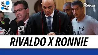 VEJA O QUE DISSE DELEGADO RIVALDO APÓS DEPOIMENTO AUTORIZADO POR MORAES E COMO CONFLITA COM RONNIE