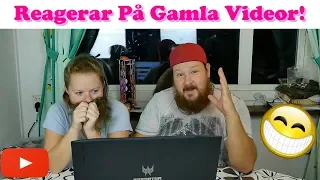 Kollar på våra gamla videor! Skämskudde fram!