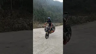 stoppie 😱😱