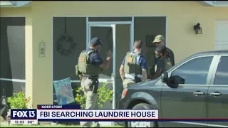 FBI searching Brian Laundrie's home