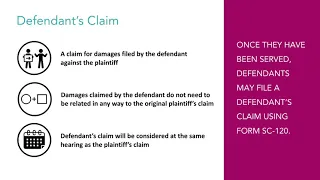 Small Claims Webinar - Serving Court Papers and Exchange and Submission of Evidence