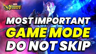 MOST IMPORTANT GAME MODE IN MSF! DO NOT SKIP & MAXIMIZE! FAST PATH TO END GAME | MARVEL Strike Force