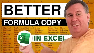 Excel Rev Up - Better Formula Copy: Episode 1315