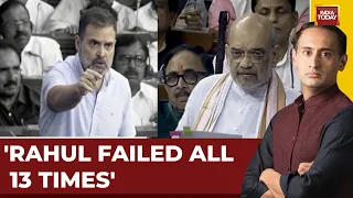 'Amit Shah Was The Star Of The Show Without A Doubt,' Says Rajdeep Sardesai | No-Confidence Motion