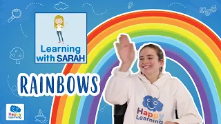 RAINBOWS: FIND OUT The seven colours of light | LEARNING WITH SARAH | Educational videos for Kids