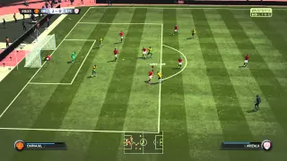 FIFA 15: Injured Player makes Goal Line Save!