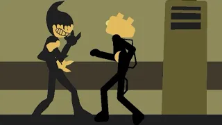 Ink Demon Bendy vs The Projectionist