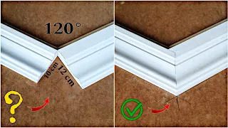 How To Pass a Difficult Angle of 120 Degrees With a 10 cm And 12 cm Plinth.