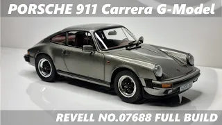 Revell Porsche 911 Carrera 3.2 Gmodel 1/24 07688🚀 full build 🏁 how to #scalemodel #scalemodeling