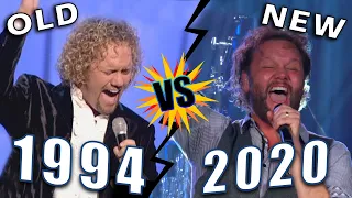 Young David Phelps VS Older David Phelps Comparison 2 - High Note Compilation