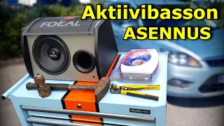 Aktiivisubwooferin Asennus Autoon