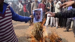 Акция протеста против сектоведа Дворкина в Индии