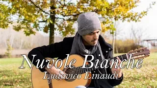 Nuvole Bianche - Ludovico Einaudi - Fingerstyle guitar cover + TAB