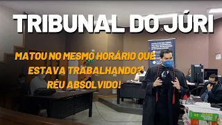 Tribunal do Júri - Negativa de Autoria - Réu absolvido