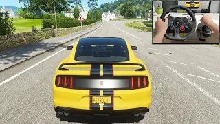 500BHP Shelby Mustang GT350R - Forza Horizon 4 | (Logitech g29 + Shifter) gameplay