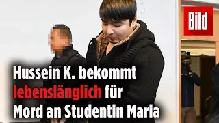 Maria vergewaltigt und getötet: Lebenslänglich für Killer Hussein K.